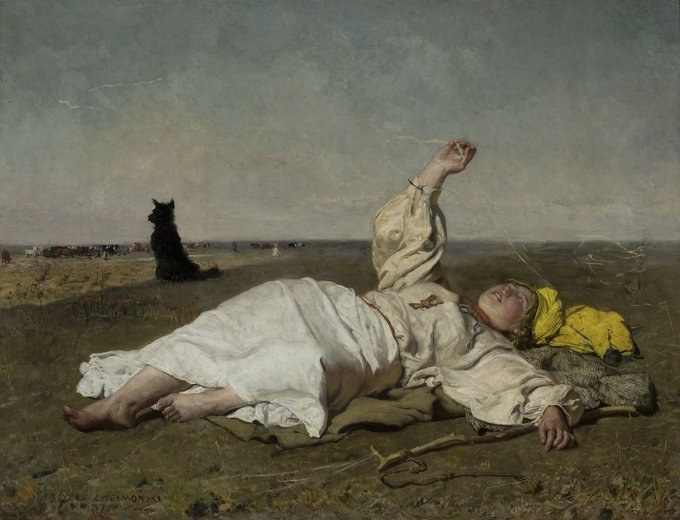 Babie lato, 1875 olej na płótnie Muzeum Narodowe w Warszawie